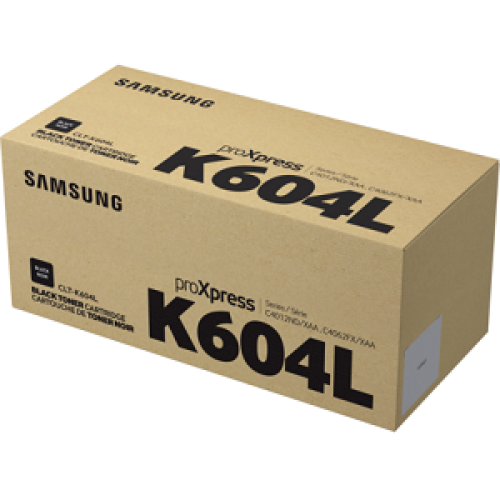 Genuine Samsung CLT-K604L Black Toner Cartridge (15,000 pages)