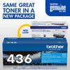 Genuine Brother TN436C Cyan Toner Cartridge (6,500 pages) Image 3