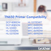 Genuine Brother TN650 High Yield Black Toner Cartridge (8,000 pages) Image 3