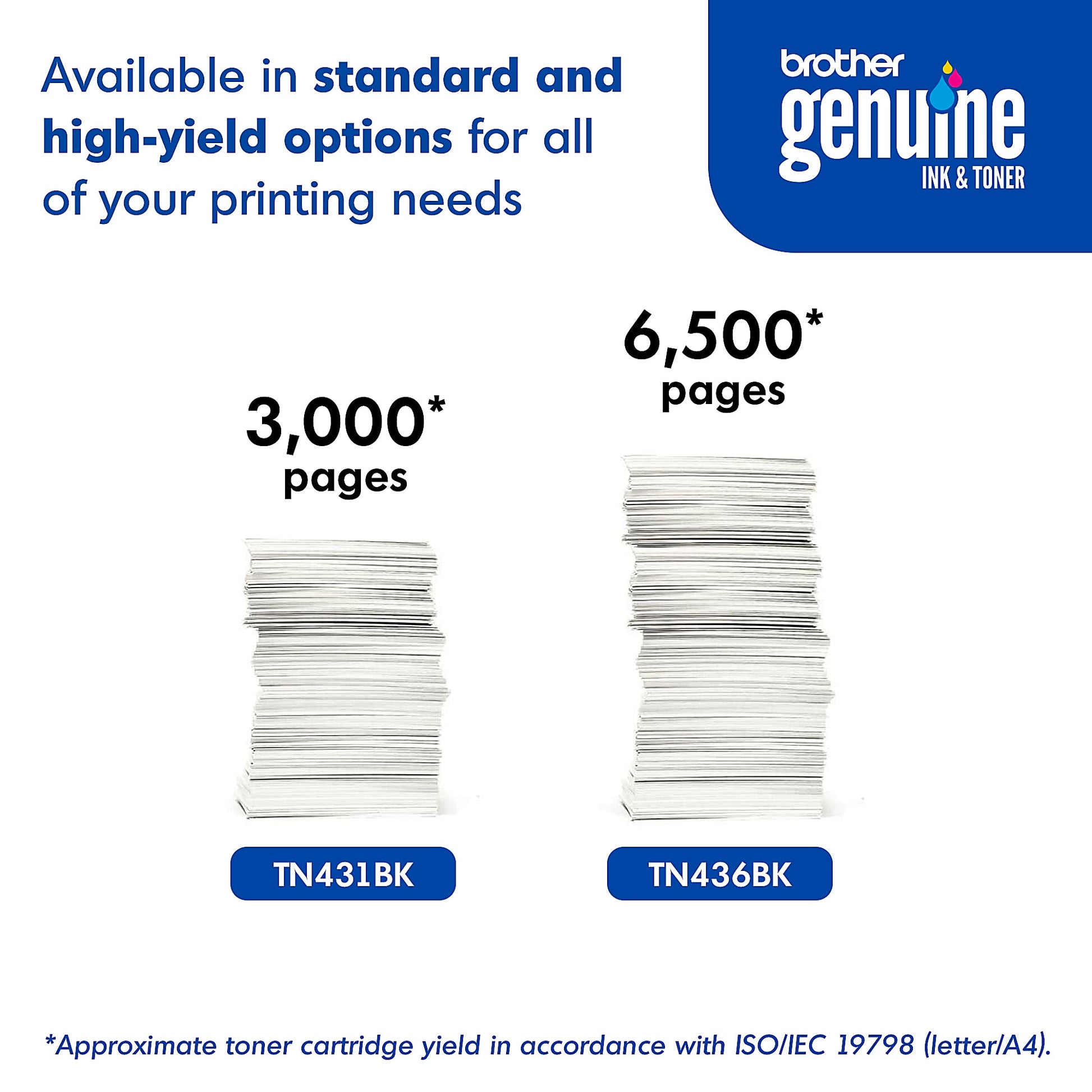 Genuine Brother TN436BK Black Toner Cartridge (6,500 pages) Image 7
