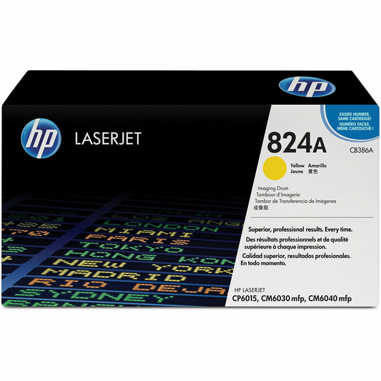Genuine HP 824A Yellow Drum Unit, CB386A (35,000 pages)