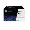 Genuine HP 05A Black Toner Cartridge, CE505A (2,300 pages) Image 1