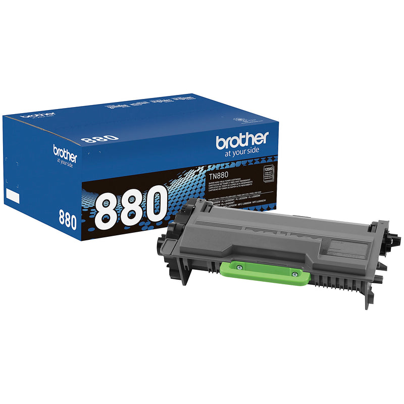 Genuine Brother TN880 Black Toner Cartridge (12,000 pages) Image 1