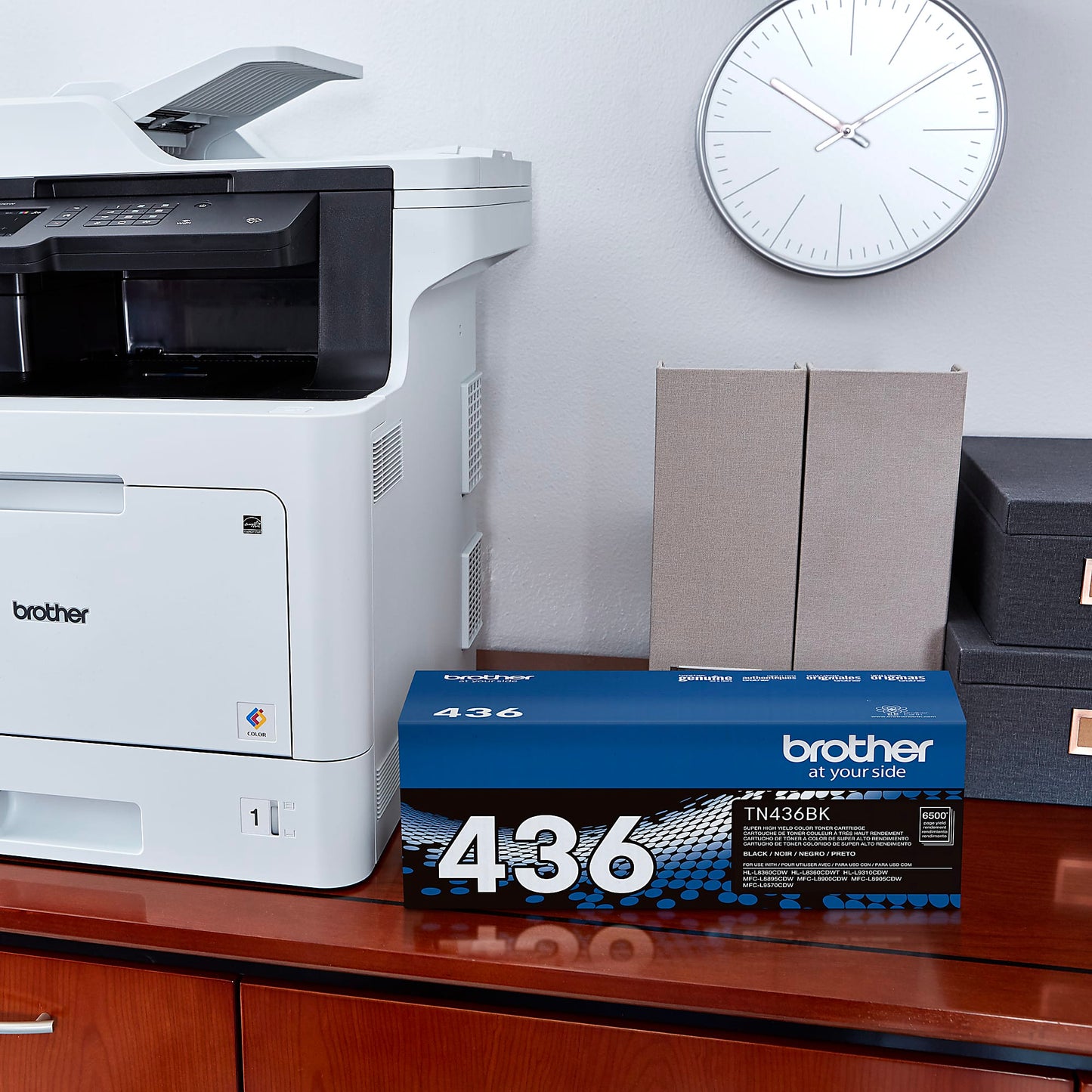 Genuine Brother TN436BK Black Toner Cartridge (6,500 pages) Image 4