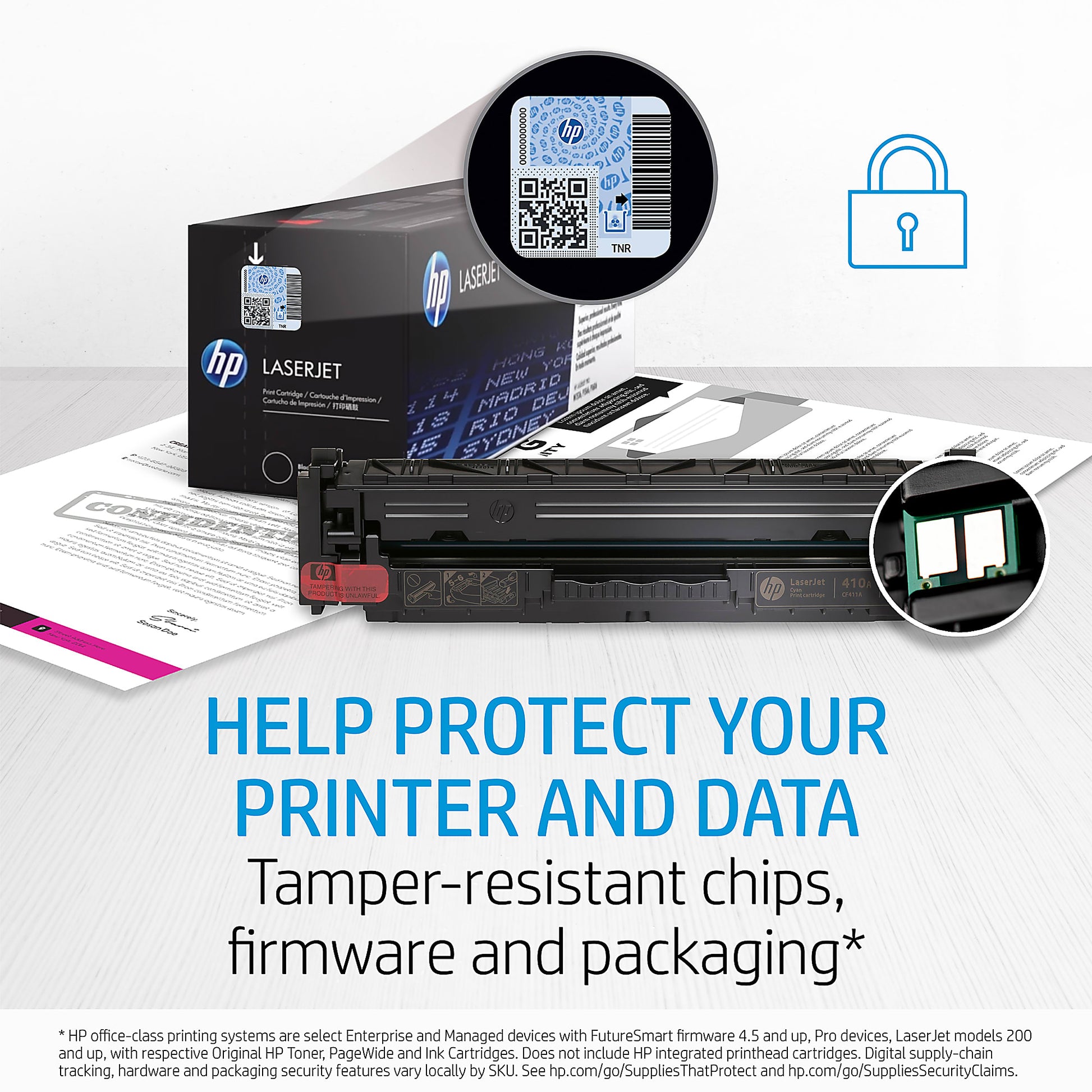 Genuine HP 130A Black Toner Cartridge, CF350A (1,300 pages) Image 3