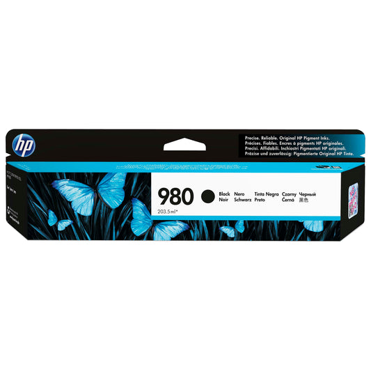 Genuine HP D8J10A Black Ink Cartridge (10,000 pages) Image 1