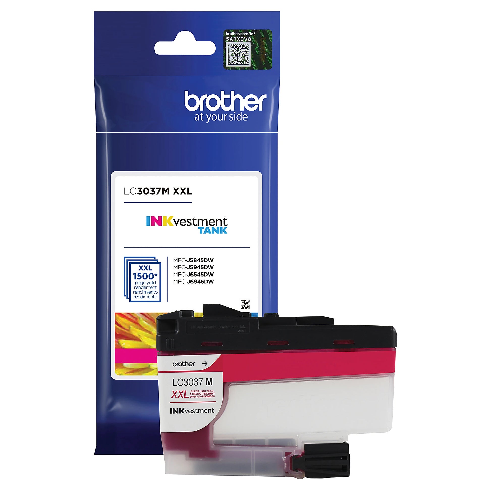Genuine Brother LC3037M Magenta Ink Cartridge (1,500 pages) Image 2
