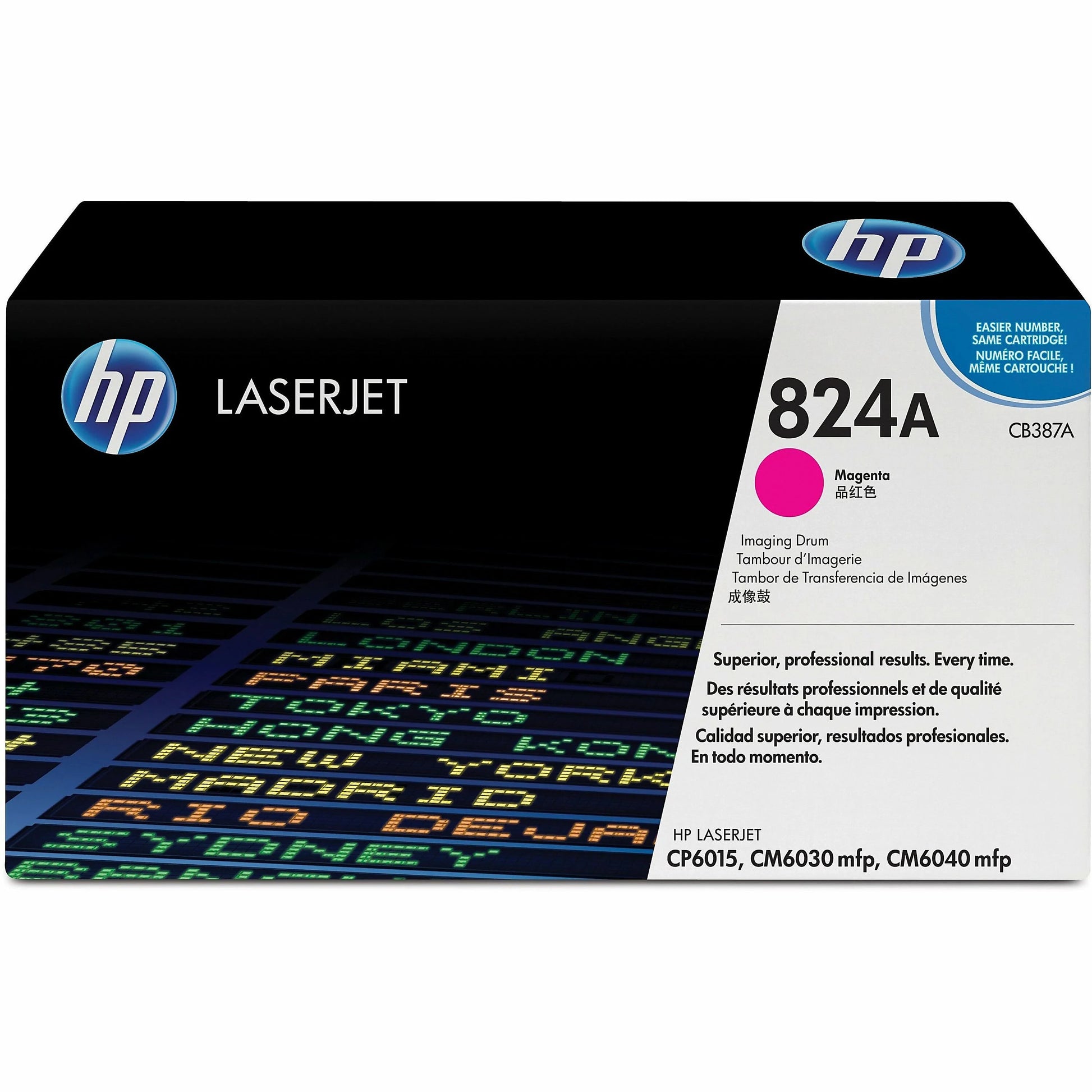 Genuine HP 824A Magenta Drum Unit, CB387A (35,000 pages)