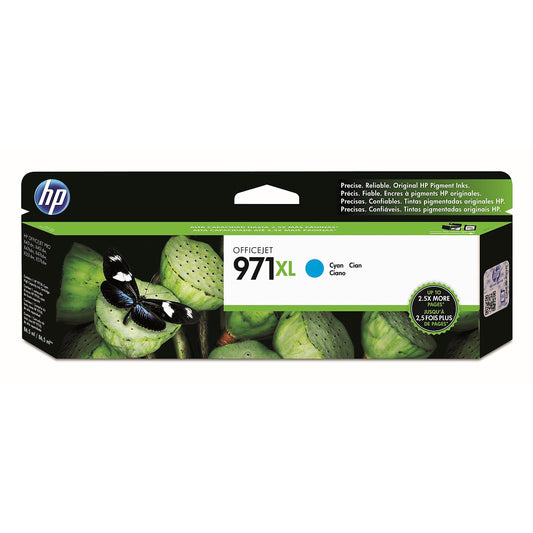 Genuine HP CN626AM High Yield Cyan Ink Cartridge (6,600 pages) Image 1