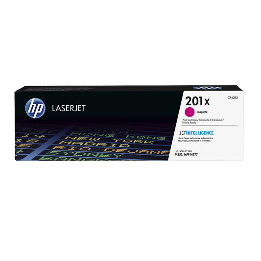Genuine HP CF403X High Yield Magenta Toner Cartridge (2,300 pages) Image 1