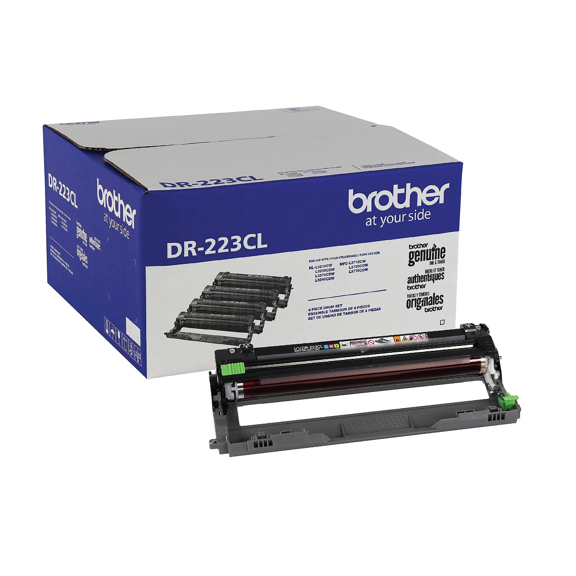 Genuine Brother DR223CL Color Set Drum Unit (18,000 pages) Image 1