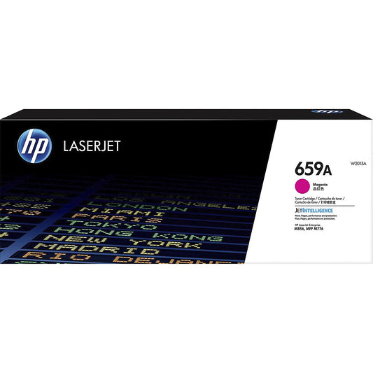 Genuine HP 659A Magenta Toner Cartridge, W2013A (13,000 pages)