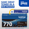 Genuine Brother TN770 Black Toner Cartridge (4,500 pages) Image 3