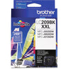 Genuine Brother LC209BK Black Ink Cartridge (2,400 pages)