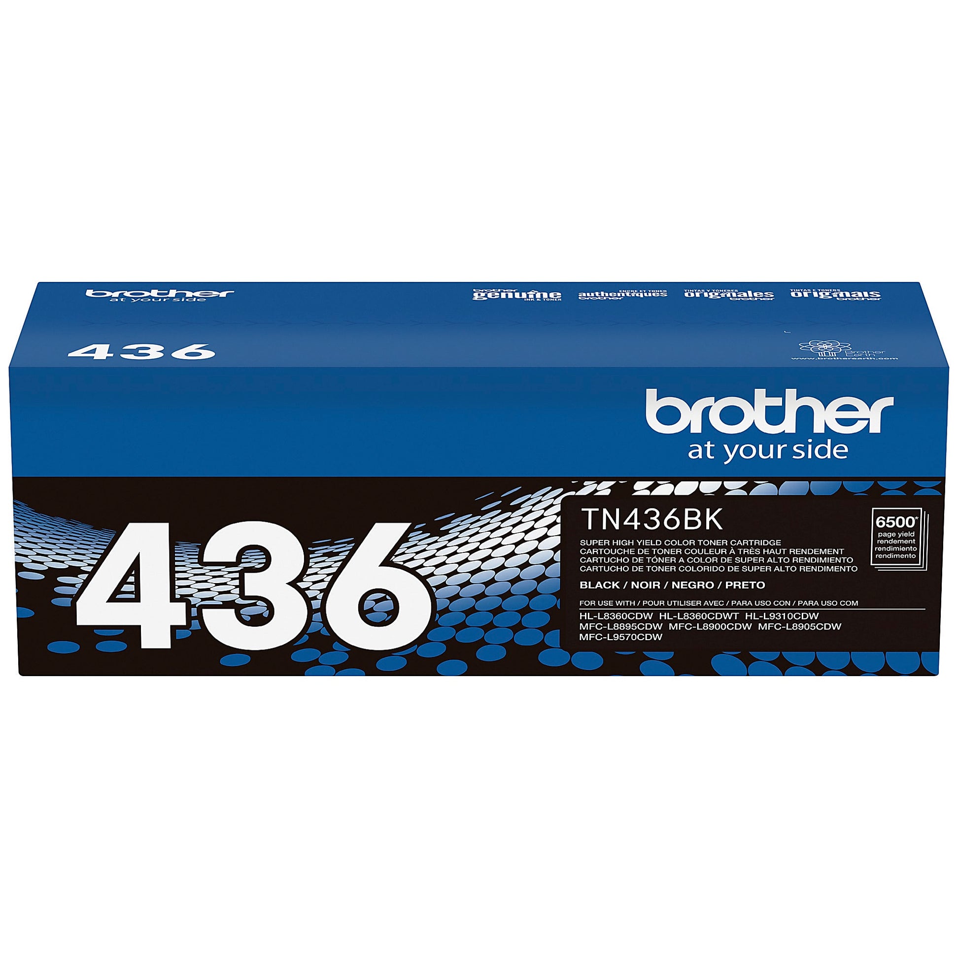 Genuine Brother TN436BK Black Toner Cartridge (6,500 pages) Image 8