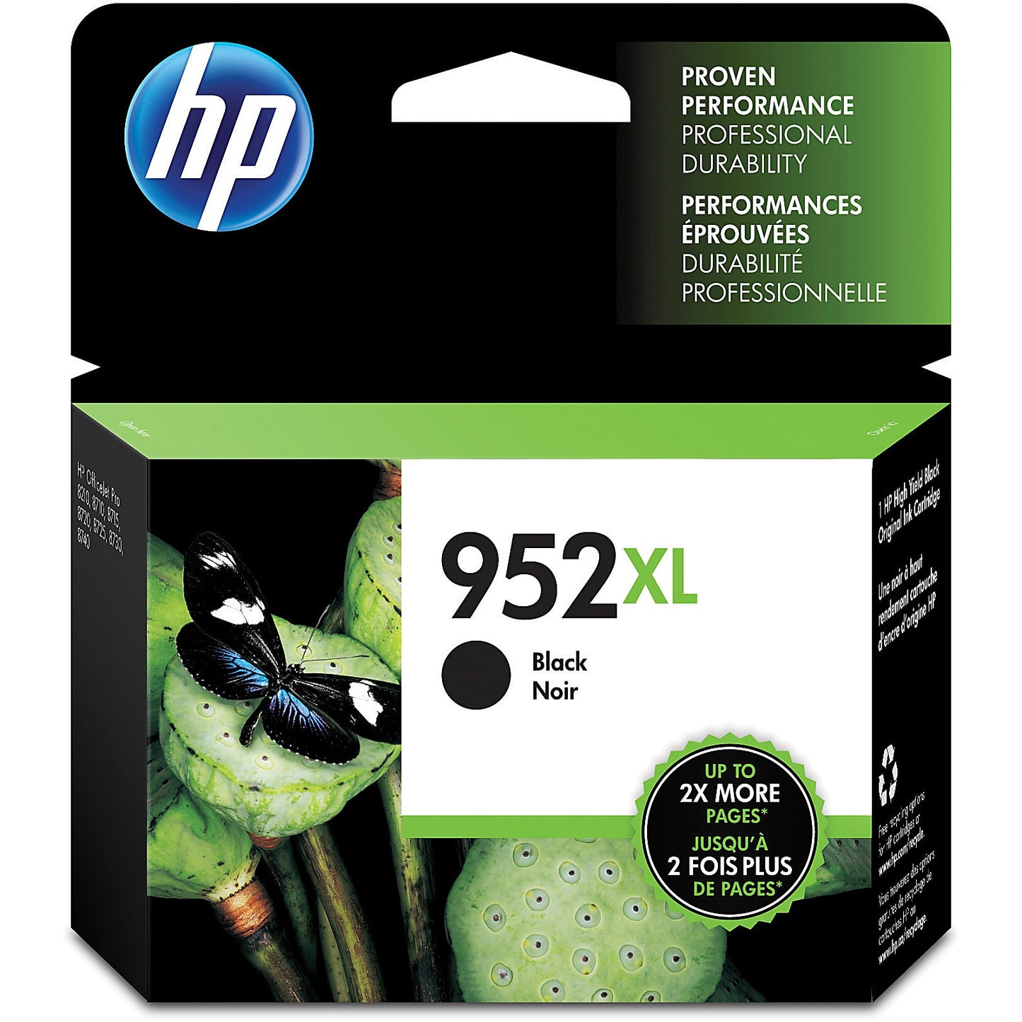 Genuine HP F6U19AN High Yield Black Ink Cartridge (2,000 pages) Image 1