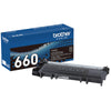 Genuine Brother TN660 High Yield Black Toner Cartridge (2,600 pages) Image 1