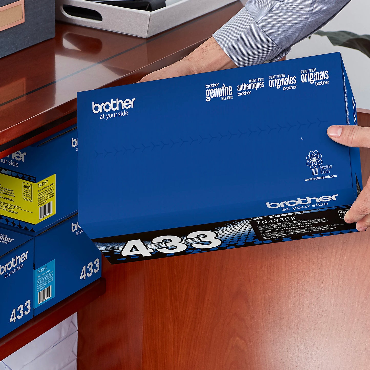 Genuine Brother TN433BK Black Toner Cartridge (4,500 pages) Image 5