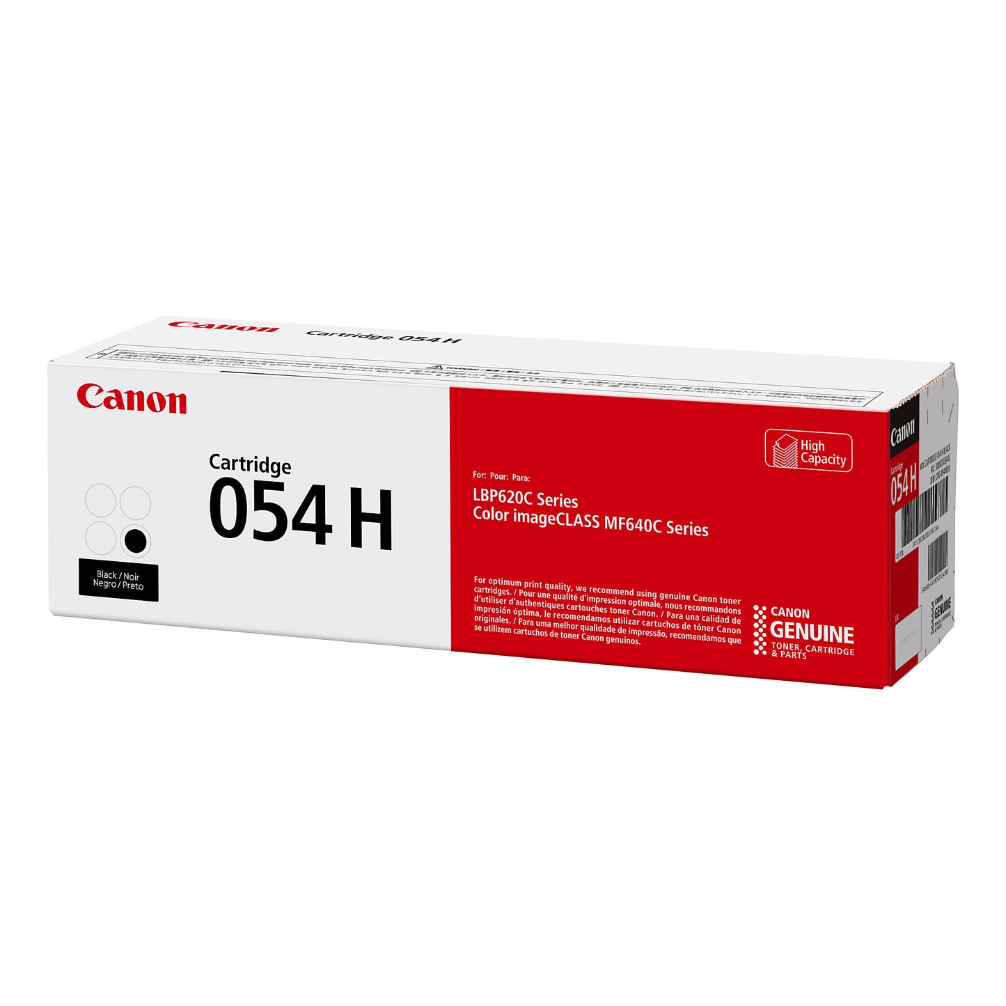 Genuine Canon 054H Black High Yield Black Toner Cartridge (3,100 pages) Image 2