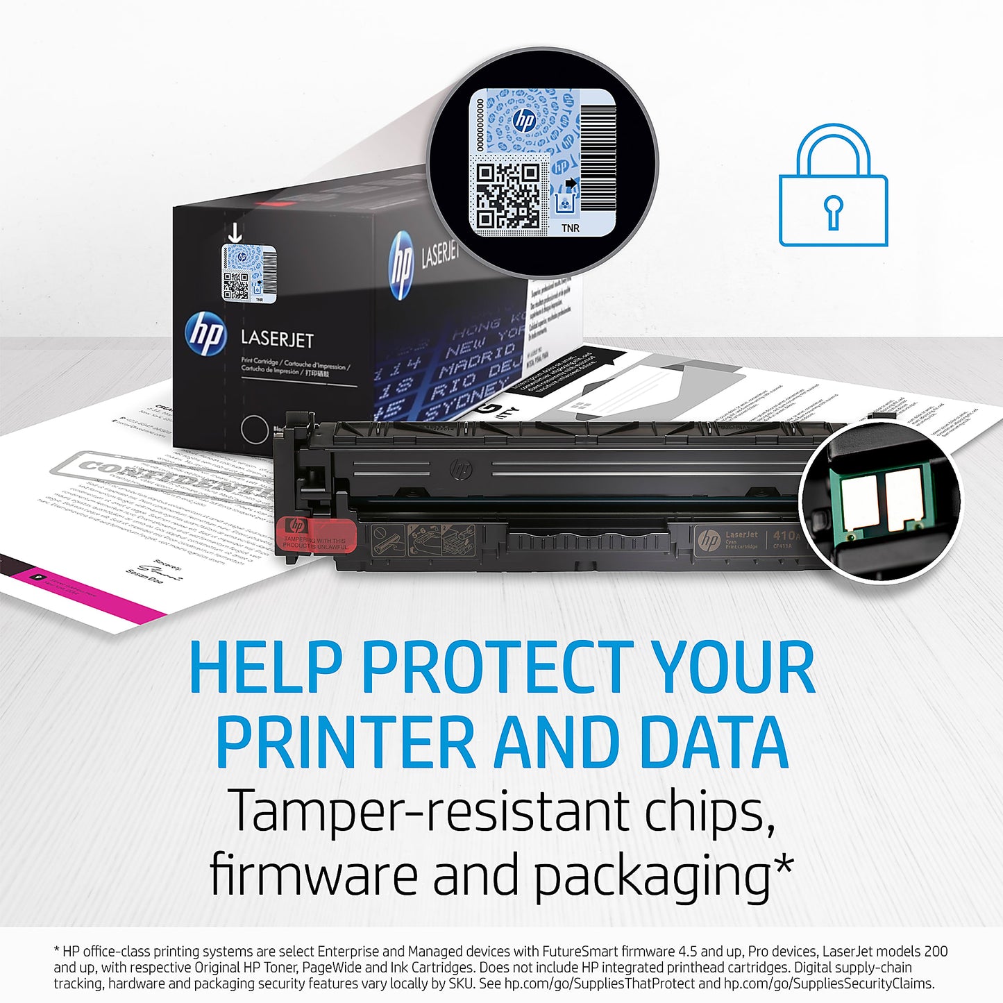 Genuine HP CF210A Black Toner Cartridge (1,600 pages) Image 3