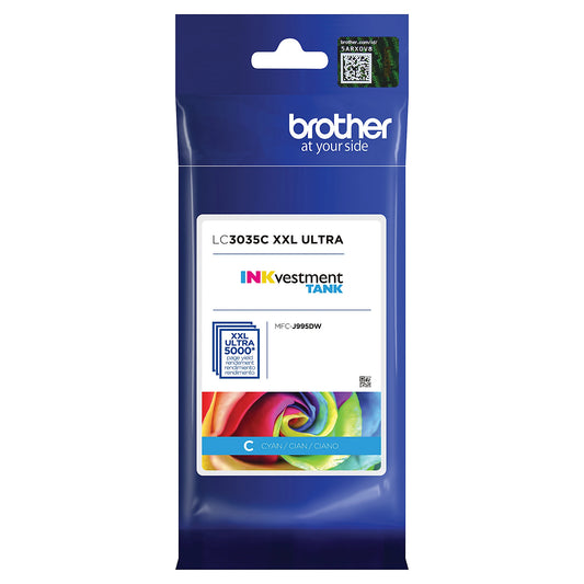 Genuine Brother LC3035C Cyan Ink Cartridge (5,000 pages)