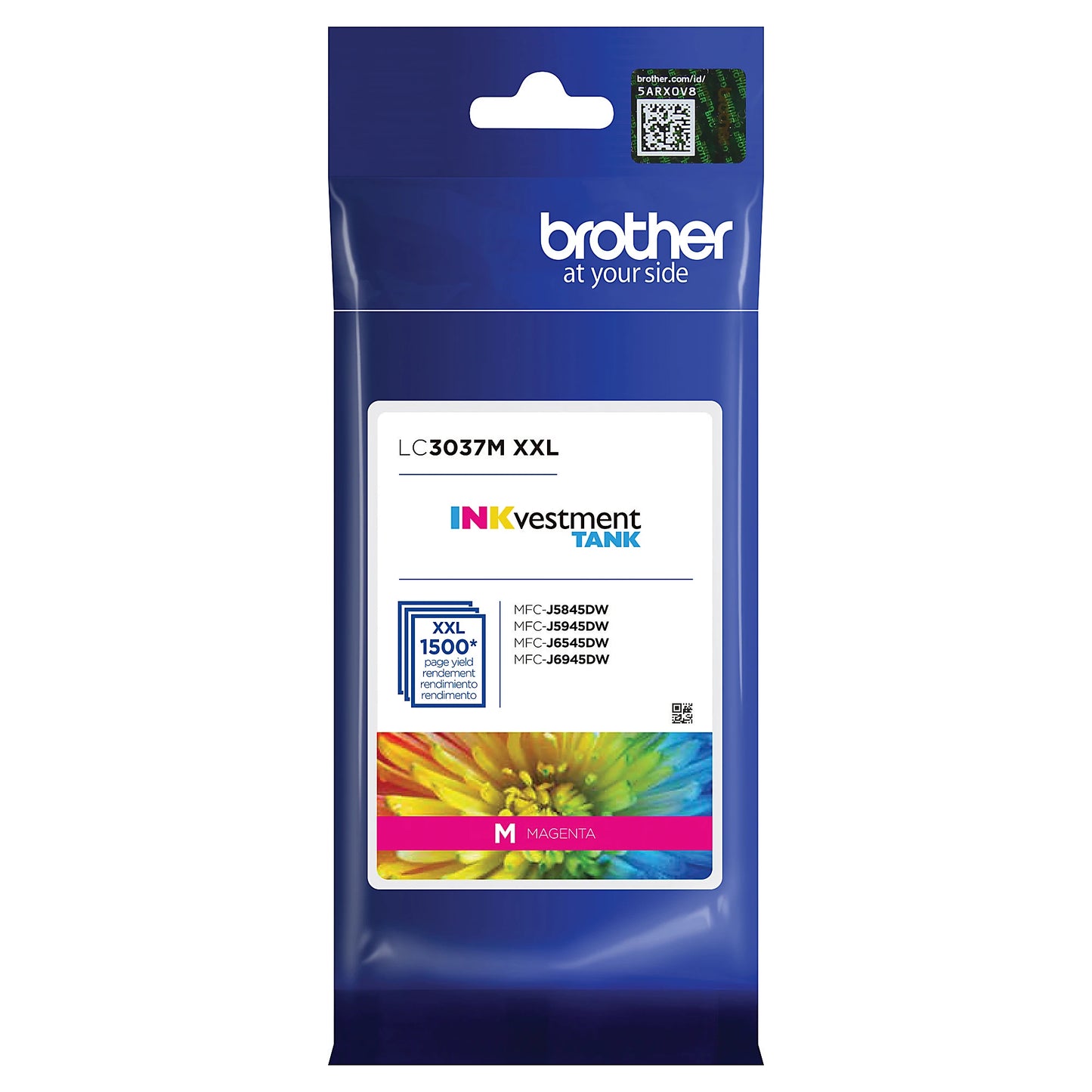 Genuine Brother LC3037M Magenta Ink Cartridge (1,500 pages)