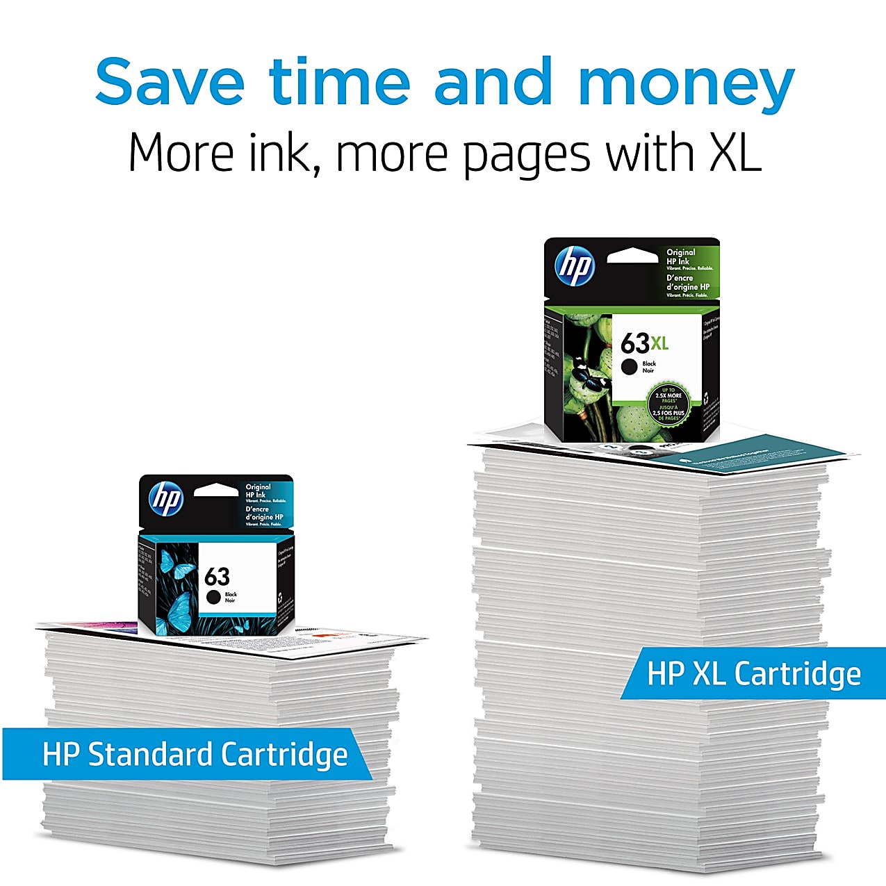Genuine HP F6U64AN High Yield Black Ink Cartridge (480 pages) Image 2
