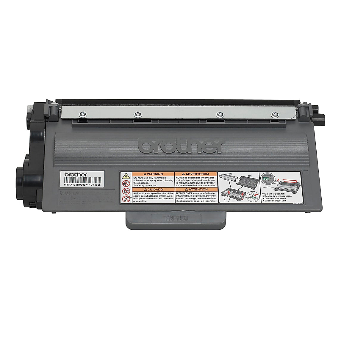 Genuine Brother TN750 High Yield Black Toner Cartridge (8,000 pages) Image 2