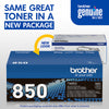 Genuine Brother TN850 High Yield Black Toner Cartridge (8,000 pages) Image 3