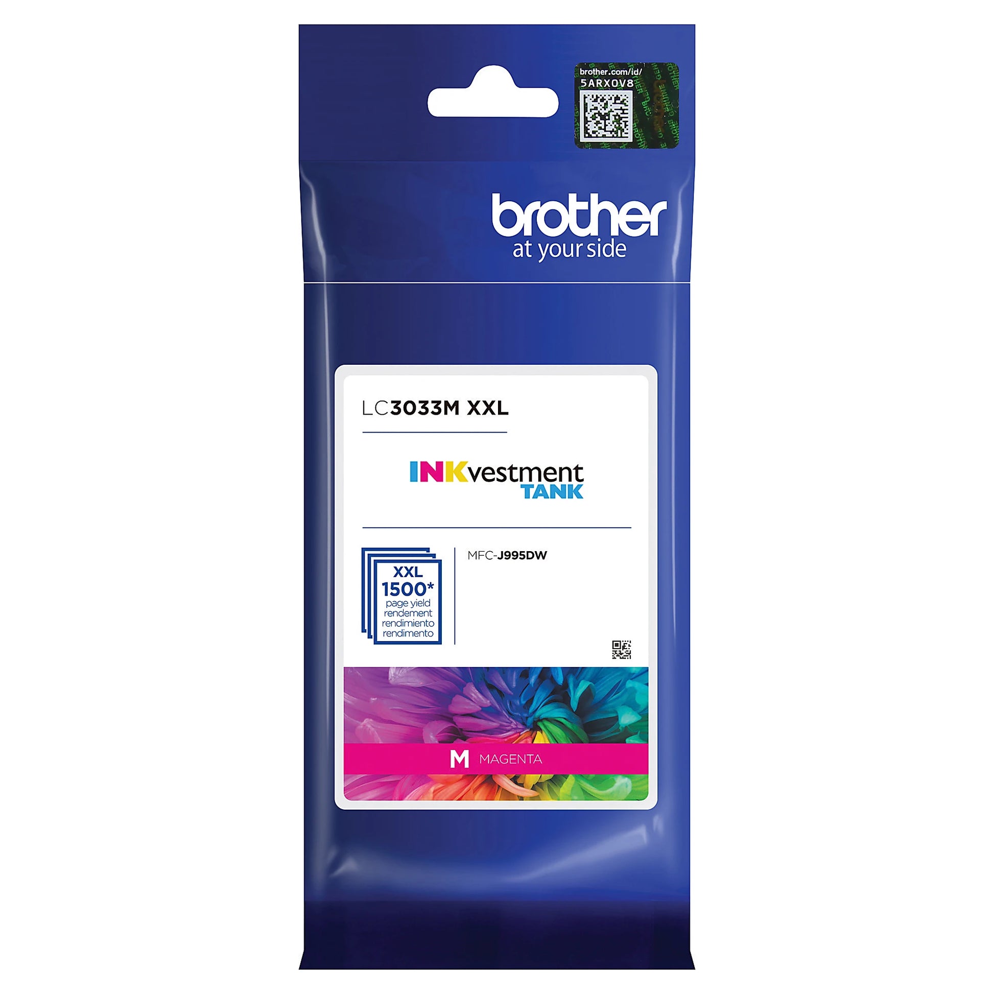 Genuine Brother LC3033M Magenta Ink Cartridge (1,500 pages)