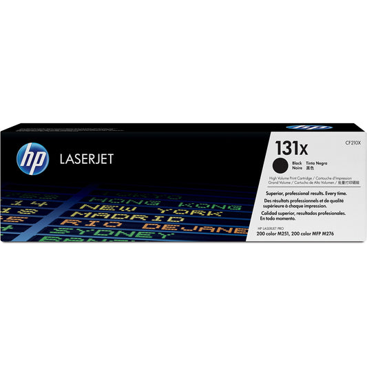 Genuine HP CF210X High Yield Black Toner Cartridge (2,400 pages) Image 1