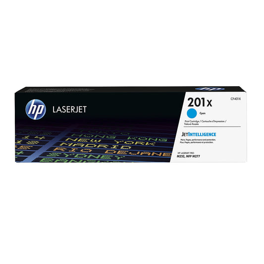 Genuine HP CF401X High Yield Cyan Toner Cartridge (2,300 pages) Image 1