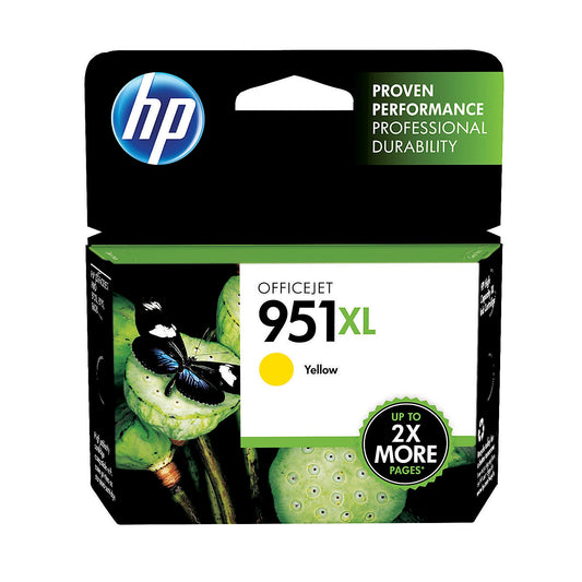 Genuine HP CN048AN High Yield Yellow Ink Cartridge (1,500 pages) Image 1