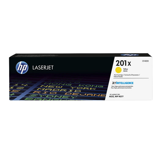 Genuine HP CF402X High Yield Yellow Toner Cartridge (2,300 pages) Image 1