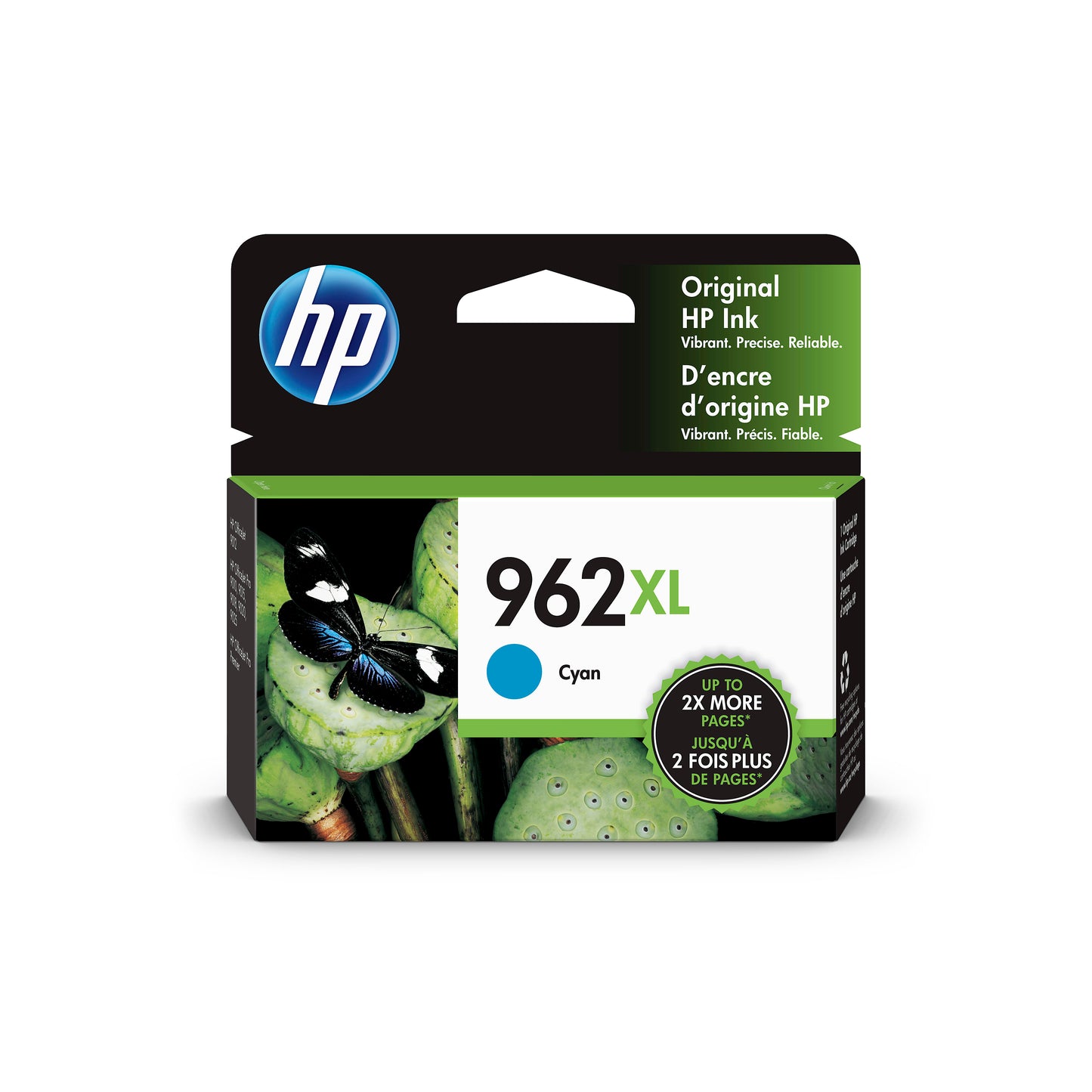 Genuine HP 3JA00AN High Yield Cyan Ink Cartridge (1,600 pages) Image 1