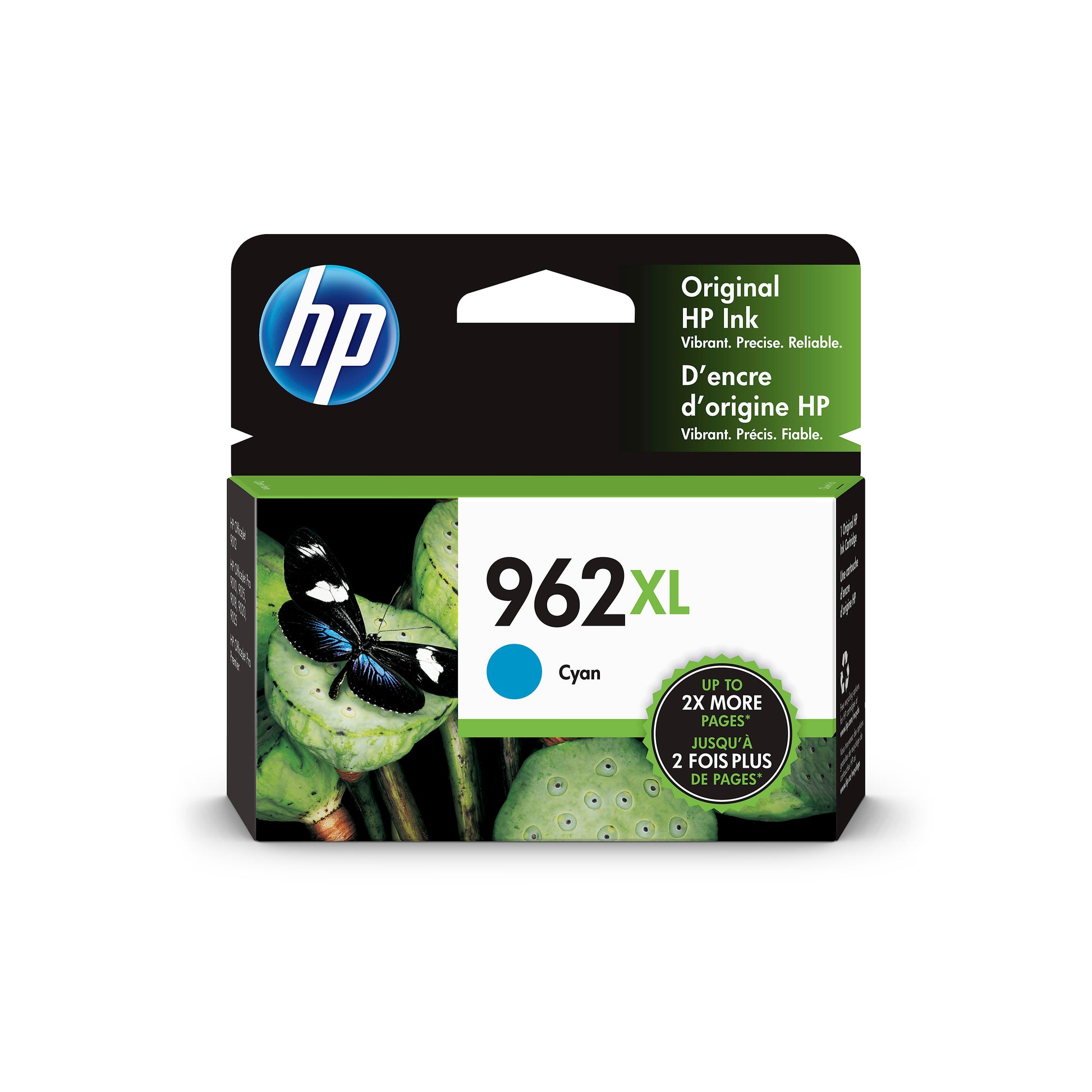 Genuine HP 3JA00AN High Yield Cyan Ink Cartridge (1,600 pages) Image 1