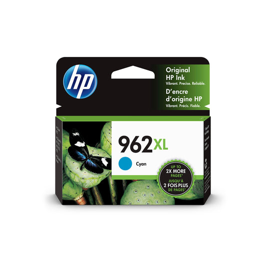 Genuine HP 3JA00AN High Yield Cyan Ink Cartridge (1,600 pages) Image 1