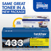 Genuine Brother TN433Y Yellow Toner Cartridge (4,000 pages) Image 3