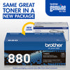 Genuine Brother TN880 Black Toner Cartridge (12,000 pages) Image 3