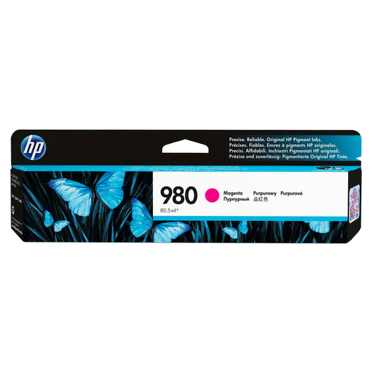 Genuine HP D8J08A Magenta Ink Cartridge (6,600 pages) Image 1