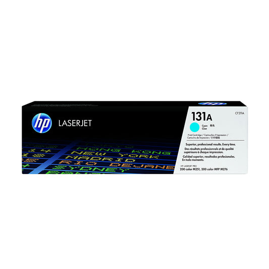 Genuine HP CF211A Cyan Toner Cartridge (1,800 pages) Image 1