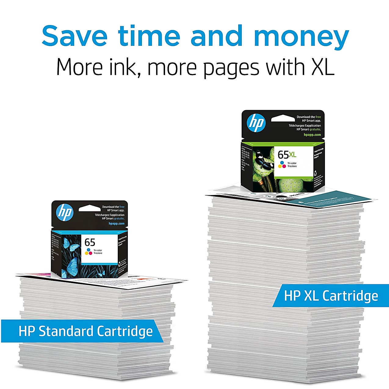 Genuine HP N9K03AN High Yield Tri-Color Ink Cartridge (300 pages) Image 2