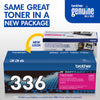 Genuine Brother TN336M High Yield Magenta Toner Cartridge (3,500 pages) Image 3