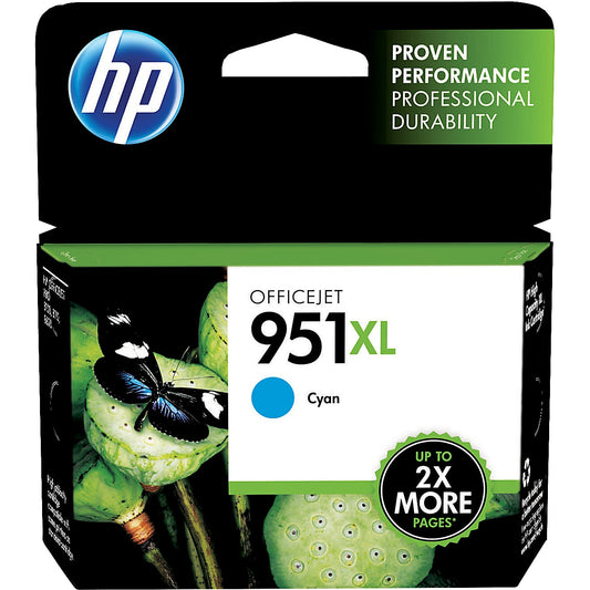 Genuine HP CN046AN High Yield Cyan Ink Cartridge (1,500 pages) Image 1