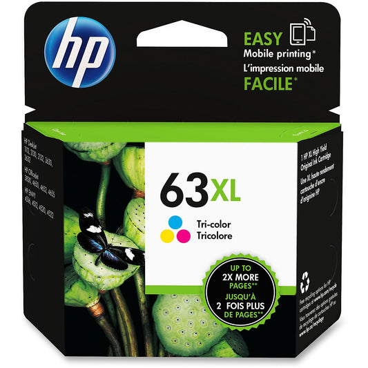 Genuine HP F6U63AN High Yield Tri-Color Ink Cartridge (330 pages) Image 1