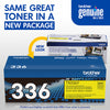 Genuine Brother TN-336Y High Yield Yellow Toner Cartridge (3,500 pages) Image 3