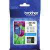 Genuine Brother LC3013C High Yield Cyan Ink Cartridge (400 pages)