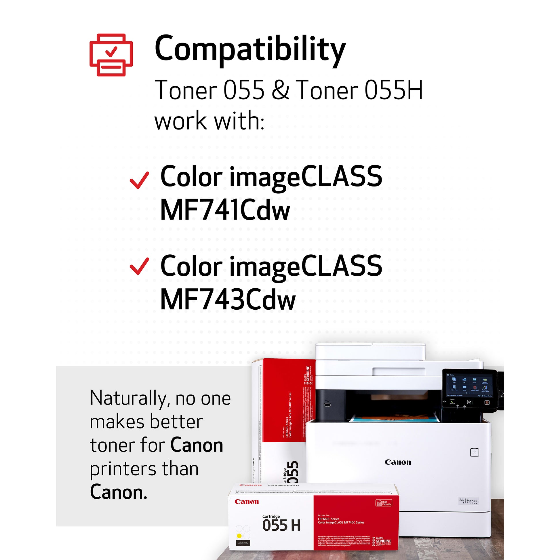 Genuine Canon 055 Yellow Yellow Toner Cartridge (2,100 pages) Image 7
