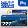 Genuine Brother TN227BK High Yield Black Toner Cartridge (3,000 pages) Image 3