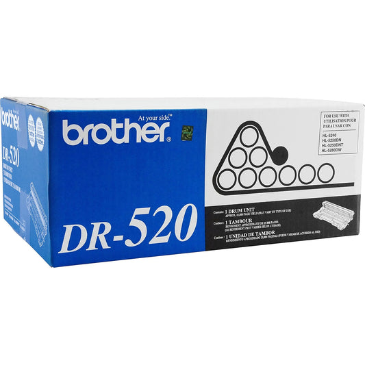 Genuine Brother DR520 Black Drum Unit (25,000 pages)